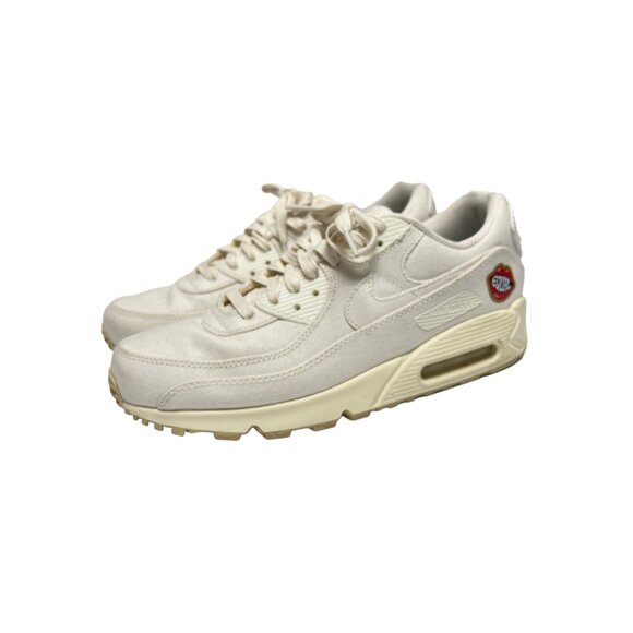 Nike Air Max 90 SE The Future is Equal Canvas Tennis Shoes Sneakers - Picture 2 of 10